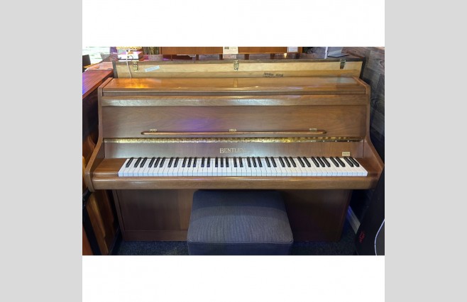 Used Bentley Satin Mahogany Compact Upright Piano Trade Price Bargain (SN:157740) - Image 4